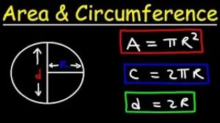 How to Calculate Circumference and Area of circle...