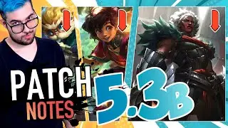PATCH 5.3B: Nerf Ambessa, Heimer e... Tanto altro!