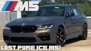 Walk Around and Overview: 2023 BMW M5 Competition (Last Pure ICE M5, in Alvite Grey)!