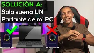Solución a: SOLO SUENA UN PARLANTE DE MI PC | POR QUE SUENA UN SOLO PARLANTE O BOCINA EN MI PC