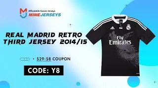 Real Madrid Third Jersey 2014/15 - Minejerseys Unboxing Review #cheapjersey #retrojersey #soccer