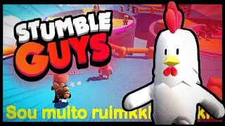 Jogando Stumble Guys da PIOR maneira possível! + Segredo muito secreto secretaria (Leia a Descrição)
