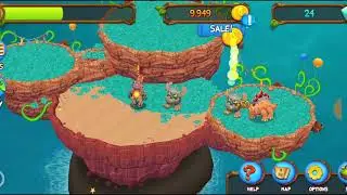 ПОКОРМИЛ МАМУНТА ДО 20 ЛВЛ И ПЕРЕМЕСТИЛ НА CAVE ISLAND! ПРОХОЖДЕНИЕ MSM:DOF С НУЛЯ#8