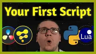 Coding Tools for Davinci - How to make scripts for Davinci Resolve and Fusion