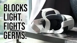 Underrated Quest 2 Silicone Face Cover (anti-sweat, zero light leakage, by Kiwi Design)