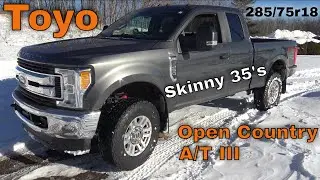 Toyo Open Country A/T III tires for the Ford F-250