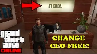 Change CEO Name Free Glitch! (GTA 5 Online)