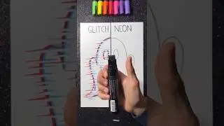 Neon technique with Acrylic Markers! 