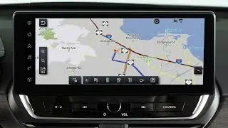 2023 Nissan Altima - Map Screen Overview (if so equipped)