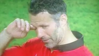 Giggs' on-pitch speech | Прощальная речь Райана Гиггза