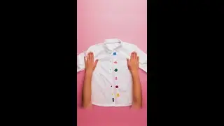 Teach kids how to button up a shirt 👔 