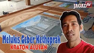 Melukis Geber Kraton Kethoprak Wangsit Gumelar