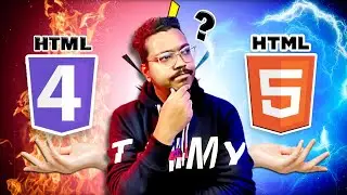 HTML v/s HTML5: What's the Difference? With Notes | Pro Stuff You Should Know 🔥