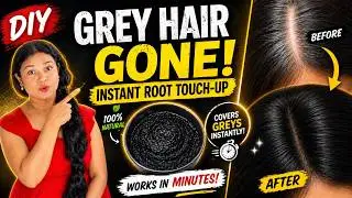 This 1 DIY Trick Covers Greys INSTANTLY! 😳💥 Root Touch-Up Tutorial | Sushmita's Diaries