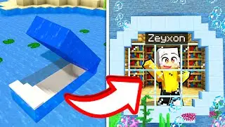 Ho COSTRUITO una CASA SEGRETA in un OCEANO in MINECRAFT!