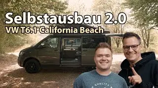 Sven's DIY Conversion 2.0 in the T6.1 California Beach | Room Tour