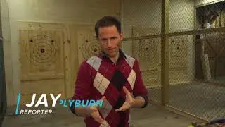 Big Bear Axe Throwing- 11 Alive Coverage