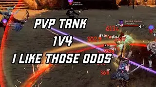 New World - PvP Tank | 1v4 Was A Fair Fight