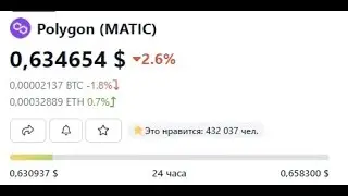 ✅🆓 -MATIC/USDT - еще в коррекции!