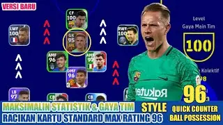 M. Ter Stegen eFootball 2023 | Train Players To Max Rating 96 eFootball 2023 player Level Training