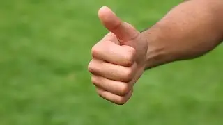 Watch This Breathtaking Slow Motion Footage Of A Thumbs Up