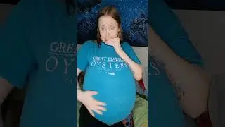 Blow to pop a Balloon in my shirt!