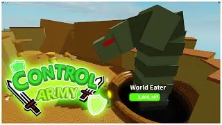 How to Spawn WORLD EATER NEW BOSS Control Army