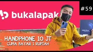 HANDPHONE 10 JT CUMA DIBAYAR 1 RUPIAH, DAN ITU NYATA DI BUKALAPAK | SERBU SERU 2021