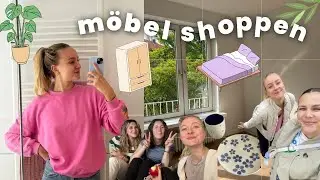 BUYING FURNITURE & FURNISHING YOUR APARTMENT - Søstrene Grene Haul, ordering a sofa & bed // Movi...