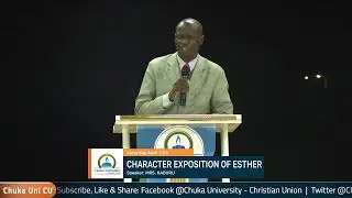 SATURDAY SERVICE|CHARACTER EXPOSITION