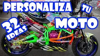 Mejores ideas para PERSONALIZAR o TUNEAR tu motocicleta