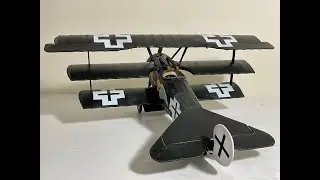 SKippy's Guillow's Fokker DR1 Triplane - Part 5