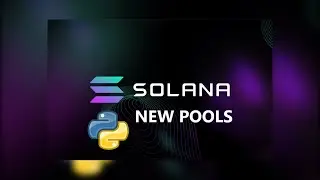 Новые пулы токенов в блокчейне Соланы. Solana new pools sniping. Следим за новыми токенами Соланы.