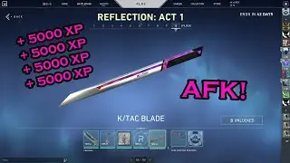 *NEW* UNLIMITED AFK XP FARM IN VALORANT! (5K+ XP PER HOUR AFK!)