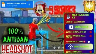 Rank working 🎯 100% antiban Auto headshot hack after OB36 update | free fire headshot hack | FF tool