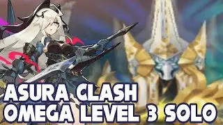 Dragalia Lost - Asura Clash Omega Level 3 Solo w/Gala Zethia