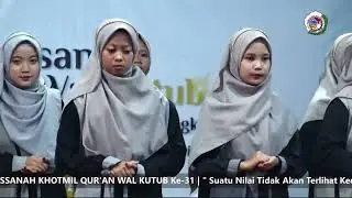 Penampilan kelas Ulya di Haflah Akhirussanah ke 31 PP Riyadul Huda #khimaduddin