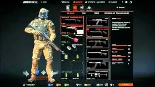WARFACE Satılık Hesap TR Server - 64 Level