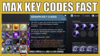 How To Get Seraph Key Codes FAST In Destiny 2 - Seraph Key Farm Season 19
