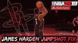 James Harden Jumpshot Fix - NBA 2K19