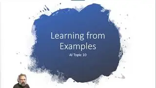 AI Topic 10 Learning from Examples