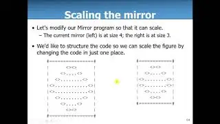 Building Java Programs Ch 2 ASCII art example walkthrough