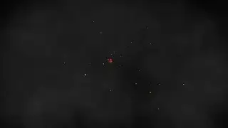 Fire Particles Overlay Smoke Effect Black Screen Burning Fiery Embers Effect 4K
