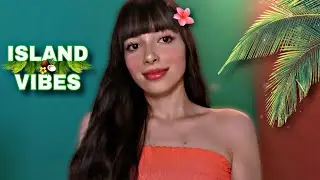 HAWAIANA TE CUIDA y TE HACE DORMIR 🌺 (Mouth Sounds, Visual, Agua..)~Solcito ASMR~