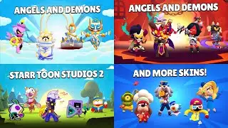 BRAWL TALK - ALL NEW SKINS COMING TO BRAWL STARS