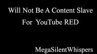 I REFUSE TO BE A CONTENT SLAVE  ||EverydayLee||