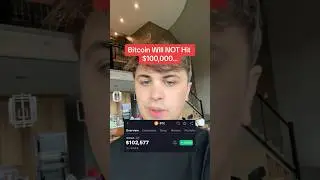Bitcoin Will NOT Hit $100,000…