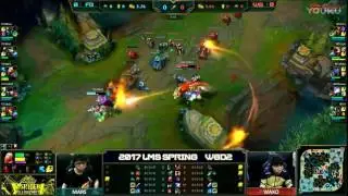 2017 LMS 第八周 2017 LMS Week 8：Wayi Spider vs Fire Ball 第1场 1st Game