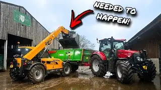 MASSIVE MACHINARY FOR A BIG JOB!... WE HAD TO REVAMP THE BEDDING SITUATION!!