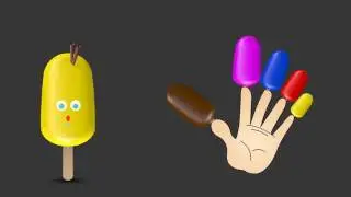 Ice Cream 21 Finger Family Rhyme ♦ Daddy Finger Song